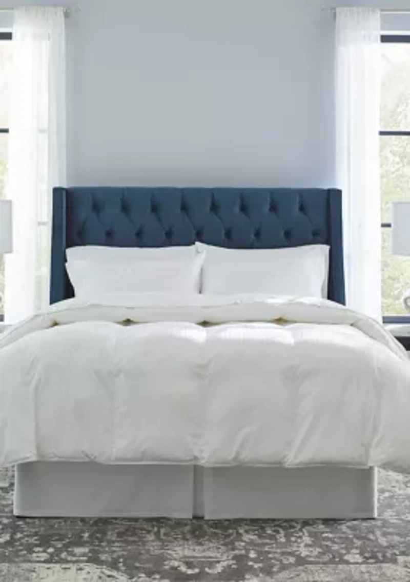 Damask Woven Striple 300TC Cotton Sateen Down Alterative Oversized Comforter