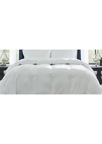 Damask Woven Striple 300TC Cotton Sateen Down Alterative Oversized Comforter