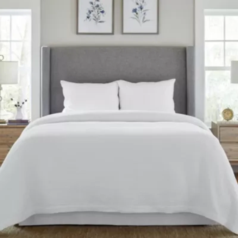 100% Cotton Hyperallergenic Woven Blanket