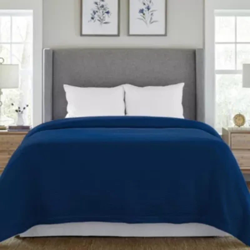 100% Cotton Hyperallergenic Woven Blanket