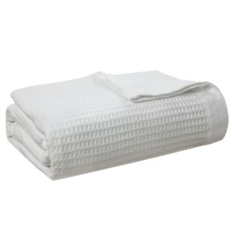 100% Cotton Hyperallergenic Woven Blanket