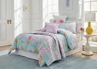 Butterfly Fairy 200 Thread Count 100% Cotton Pair Euro Sham