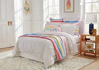 Tiny Hearts 200 Thread Count 100% Cotton Pair Euro Sham