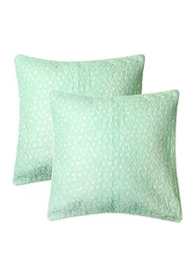 Set of 2 Unicorn Euro Shams