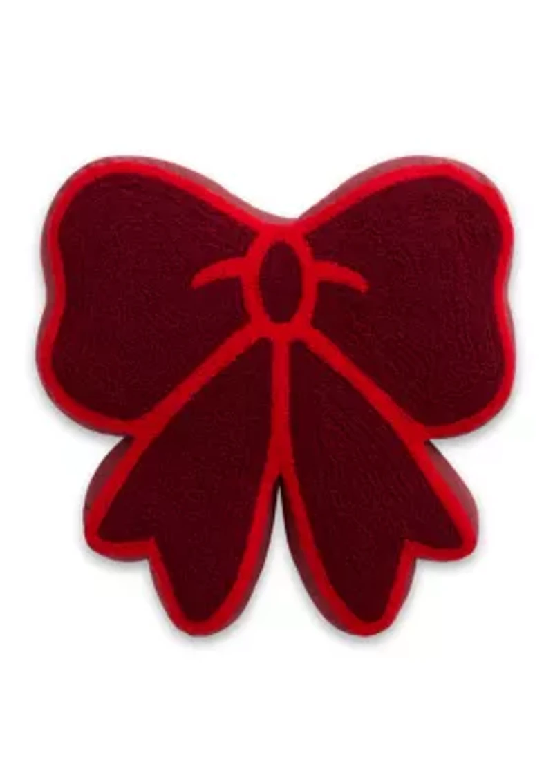 Red Bow Pillow