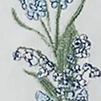 Floral Stitched Decorative Pillow