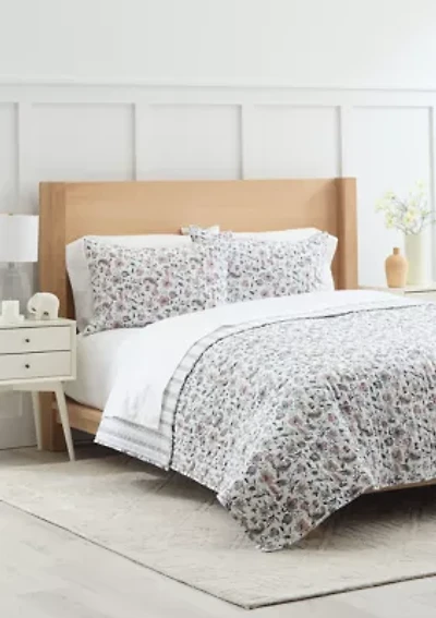 Lindsey Floral Quilt Set