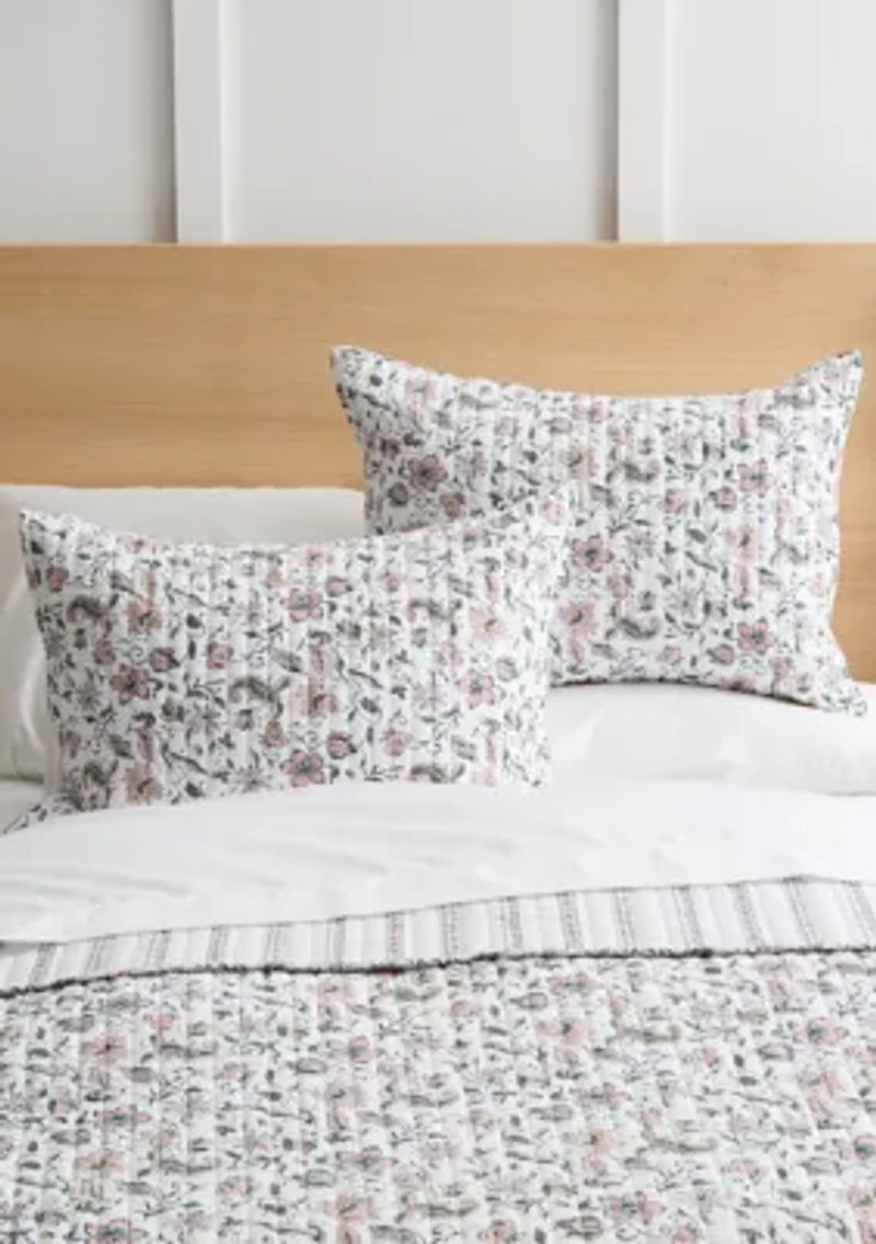 Lindsey Floral Quilt Set