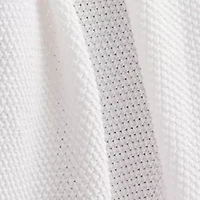 Moss Stitch Throw Blanket