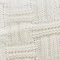 Basketweave Throw Blanket