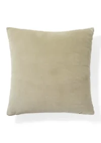 Velvet Criss Cross Decorative Pillow