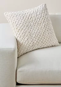 Velvet Woven Pillow