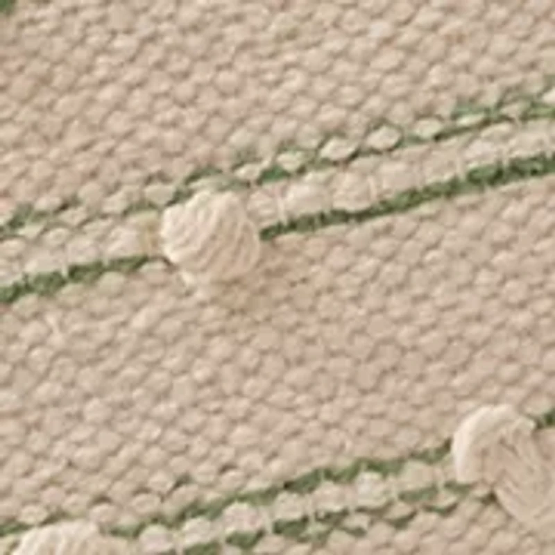 Embroidered Knot Throw Pillow