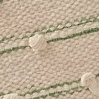 Embroidered Knot Throw Pillow