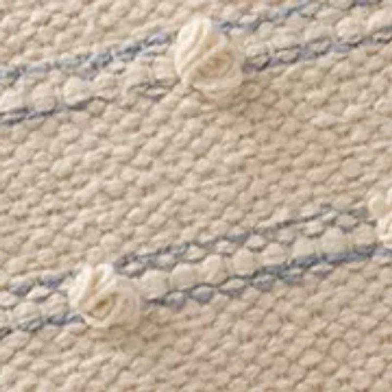 Embroidered Knot Throw Pillow