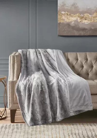 Zuri Oversized Faux Fur Throw
