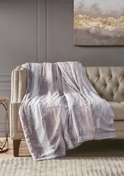 Zuri Oversized Faux Fur Throw