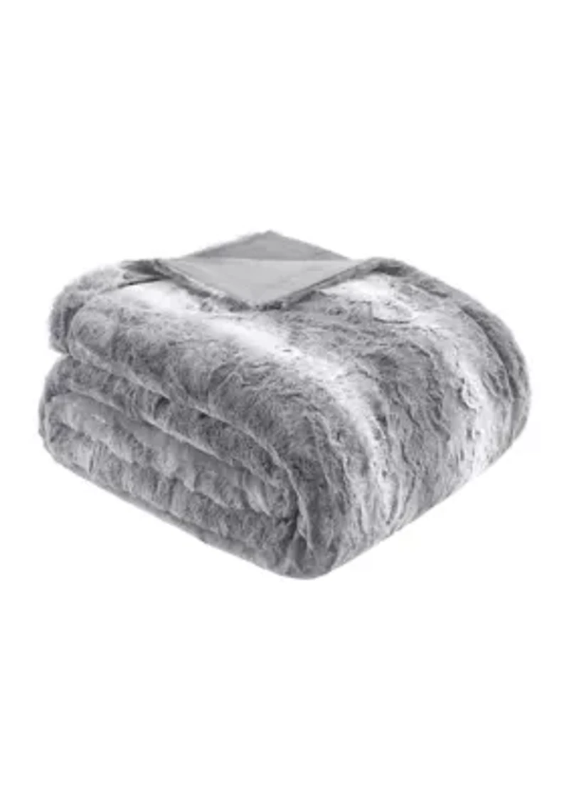 Zuri Oversized Faux Fur Throw