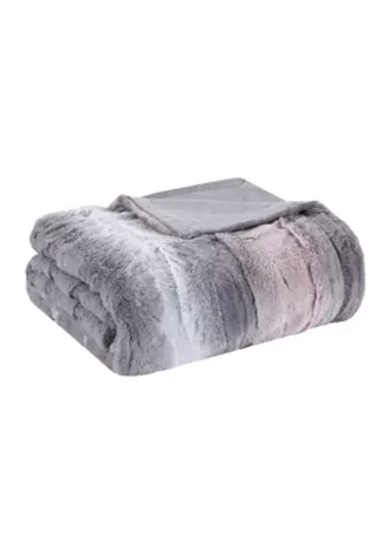 Zuri Oversized Faux Fur Throw