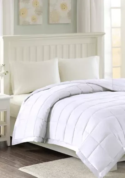 Windom Lightweight Down Alternative Blanket with Satin Trim
