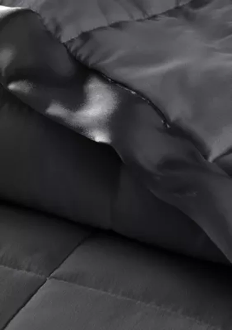 Windom Lightweight Down Alternative Blanket with Satin Trim