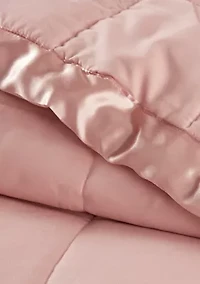 Windom Lightweight Down Alternative Blanket with Satin Trim