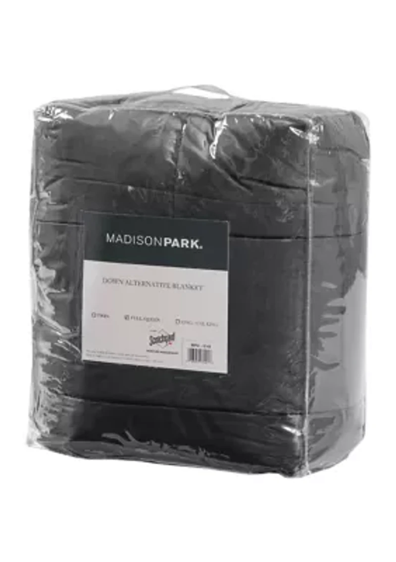 Windom Lightweight Down Alternative Blanket with Satin Trim