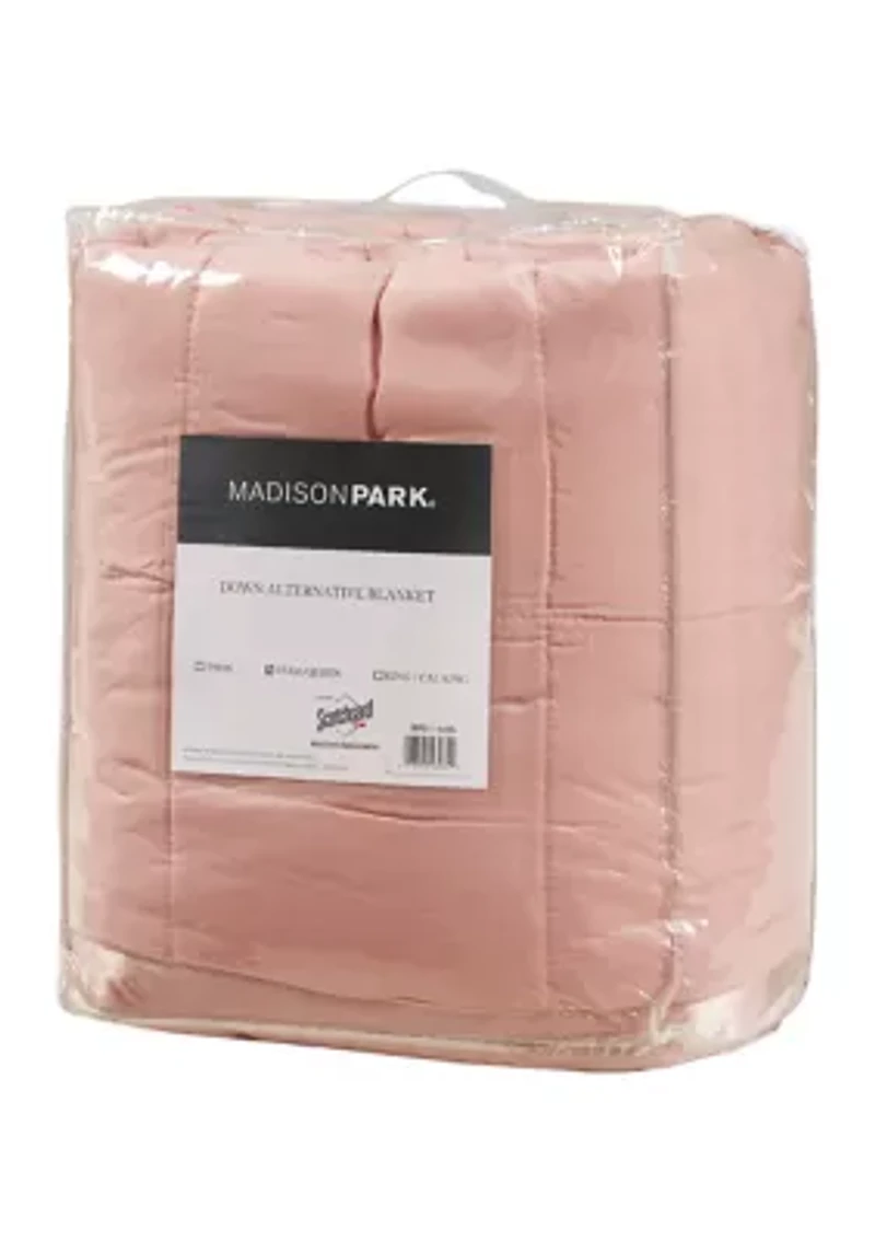 Windom Lightweight Down Alternative Blanket with Satin Trim