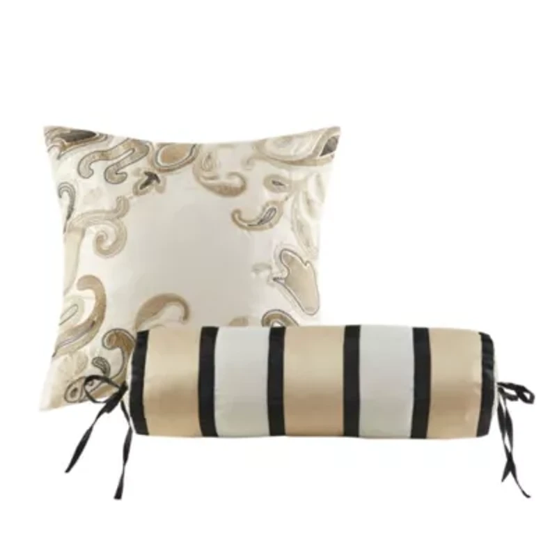 Aubrey 5 Piece Reversible Jacquard Bedspread Set