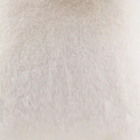 Sable Solid Faux Fur Square Decor Pillow