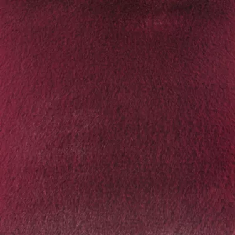 Sable Solid Faux Fur Square Decor Pillow