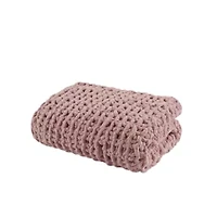Chenille Chunky Knit Throw
