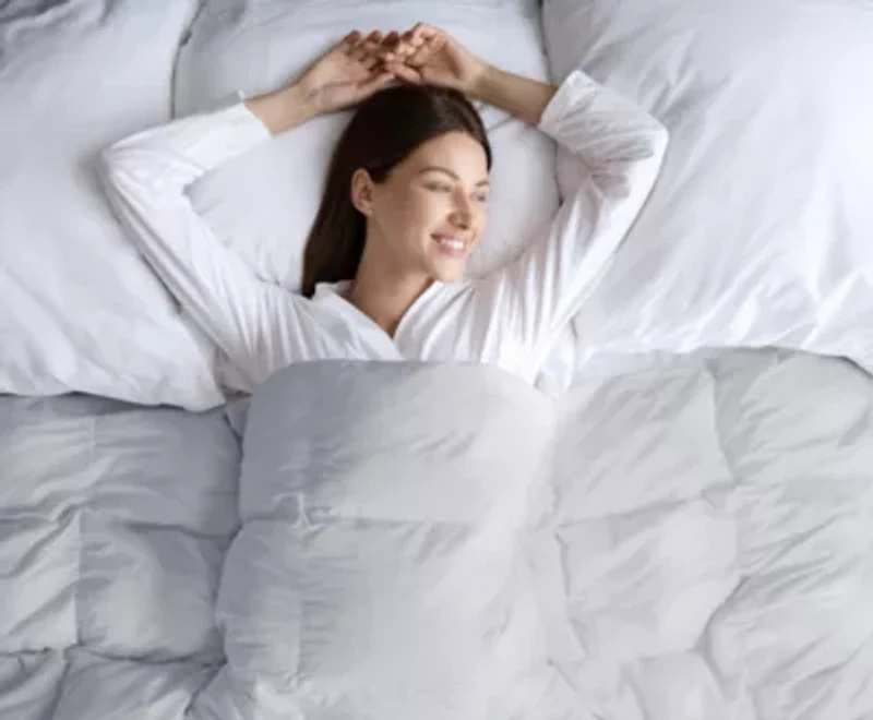 Heavy Warmth Goose Feather and Down Oversize Comforter