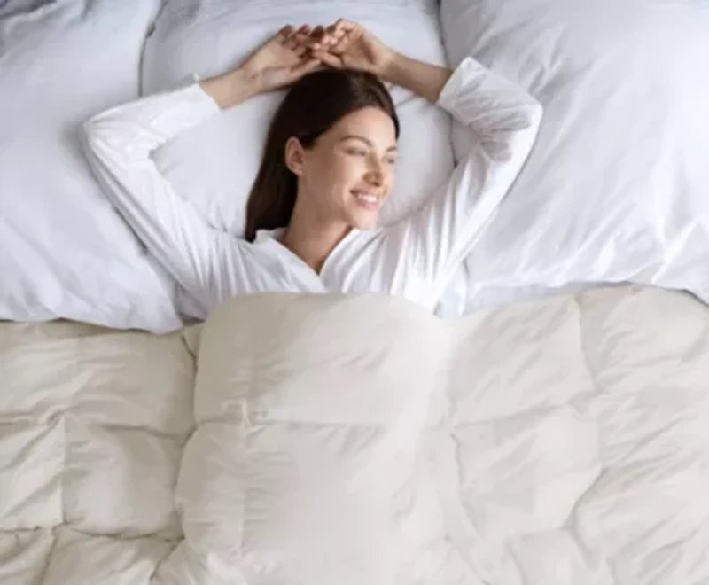 Heavy Warmth Goose Feather and Down Oversize Comforter