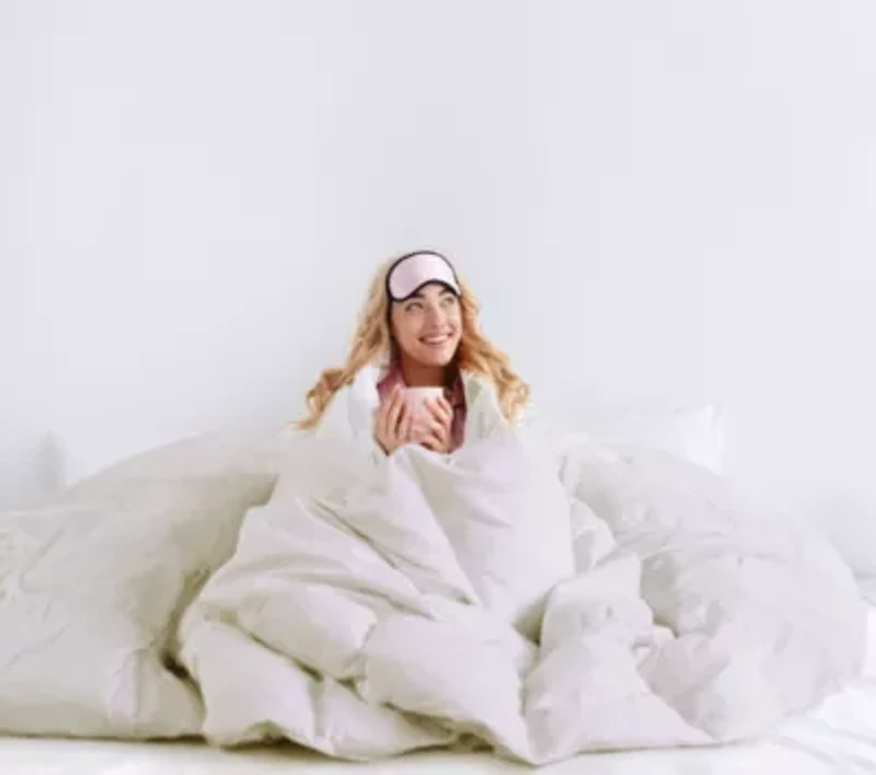 Heavy Warmth Goose Feather and Down Oversize Comforter