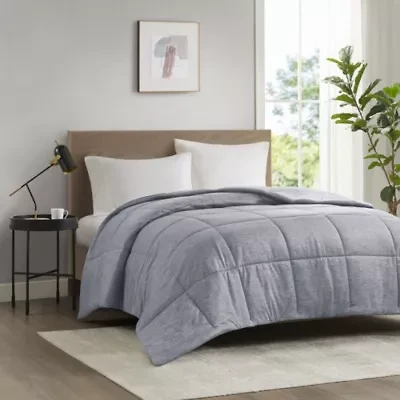 Comfort Cool Jersey Knit Oversized Down Alternative Comforter