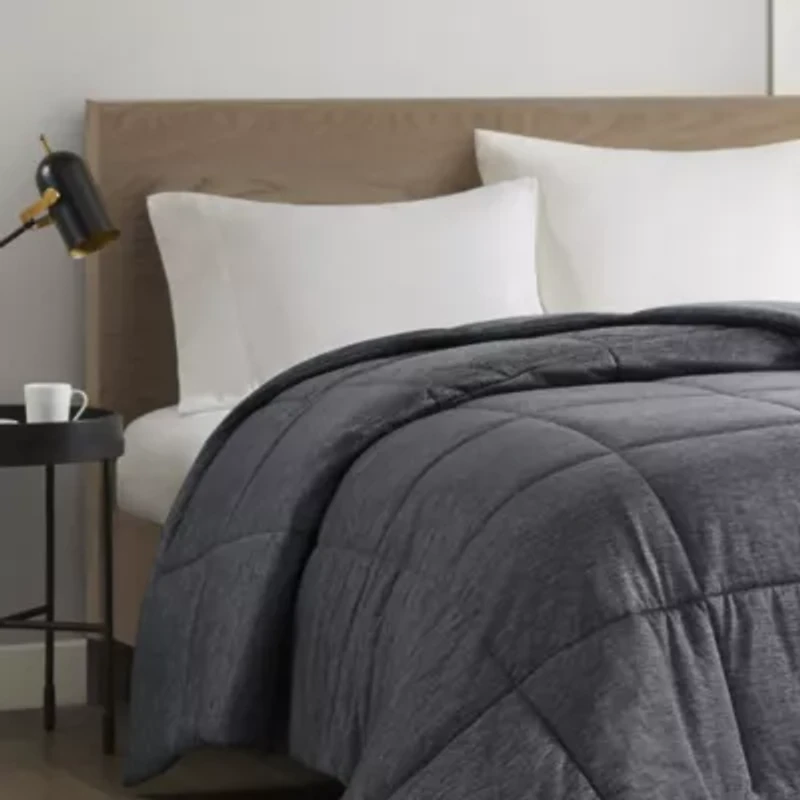 Comfort Cool Jersey Knit Oversized Down Alternative Comforter