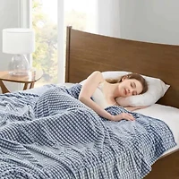 Carved Plush Blanket