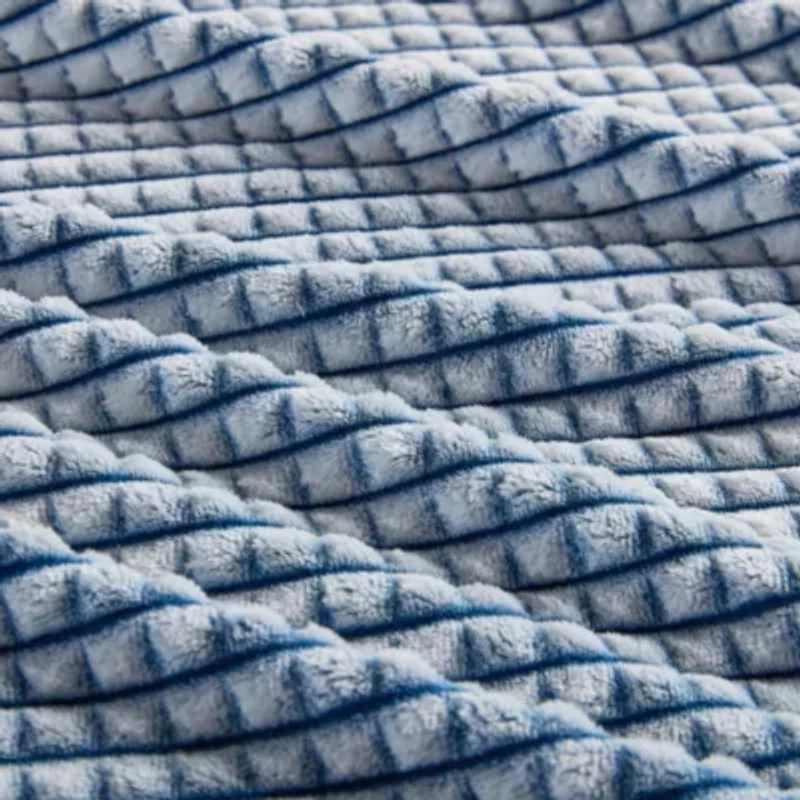 Carved Plush Blanket