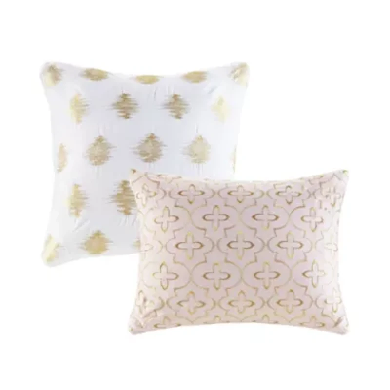 Rebecca Metallic Printed Duvet Cover Set