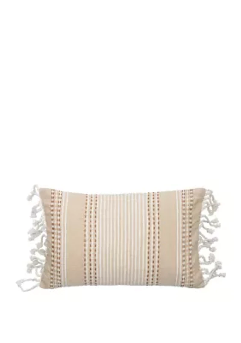 14 in x 22 in Hand Woven Nila Pillow