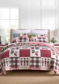 Nutcracker Patch Quilt Set