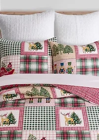 Nutcracker Patch Quilt Set