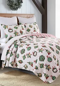 Merry Globes Quilt Set