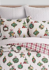 Merry Globes Quilt Set