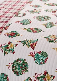 Merry Globes Quilt Set
