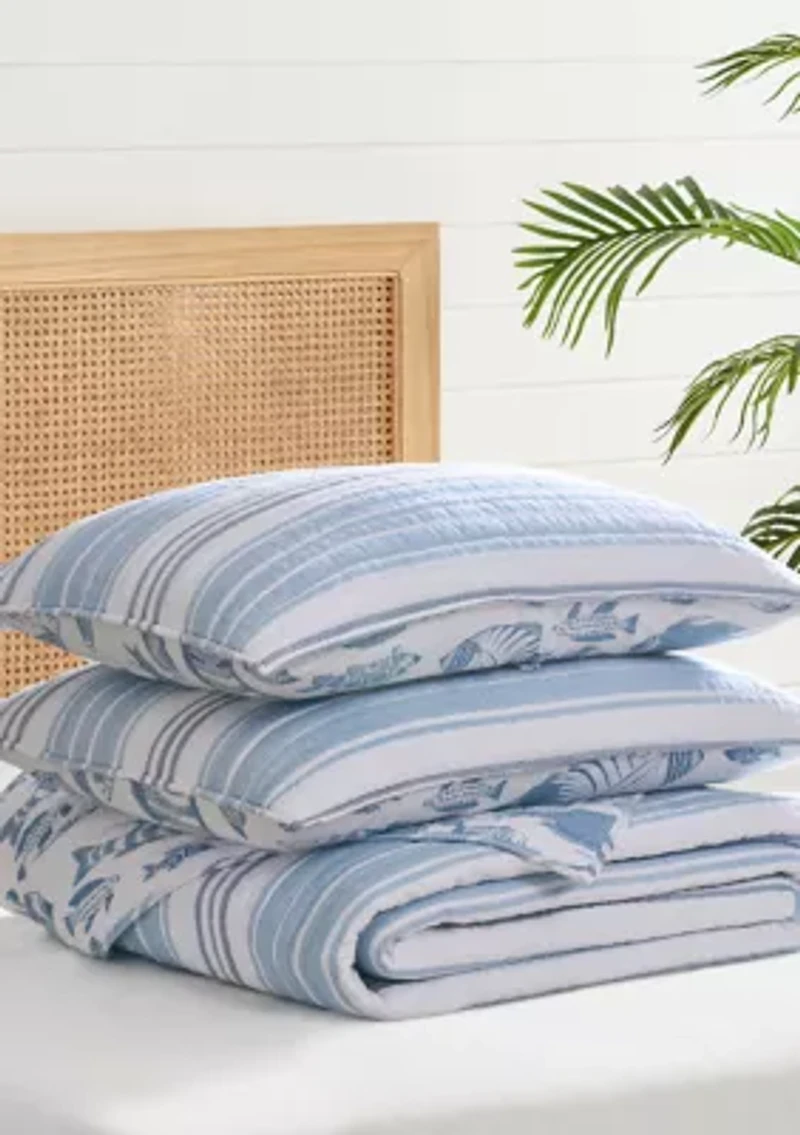 Ocean Vista Quilt Set