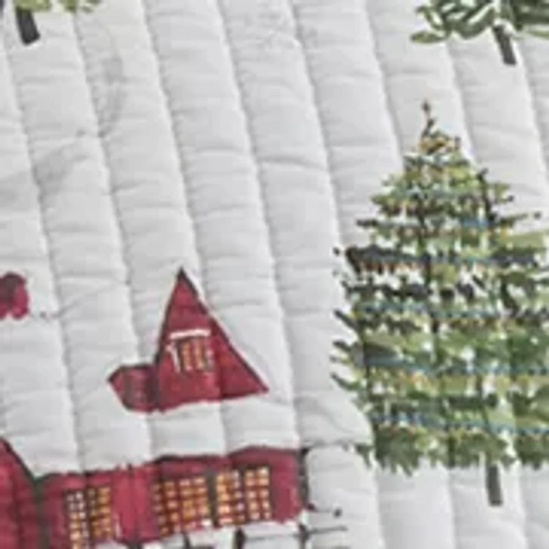 Santa's Sleigh Ride Quilt Set