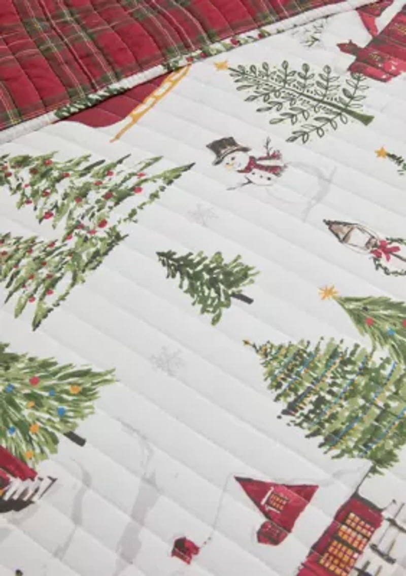 Santa's Sleigh Ride Quilt Set