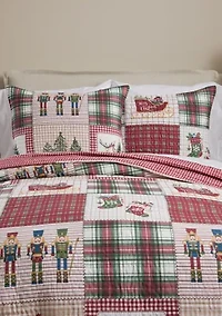 Nutcracker Patch Quilt Set